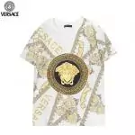 new versace t-shirt collection blanc barocco medusa